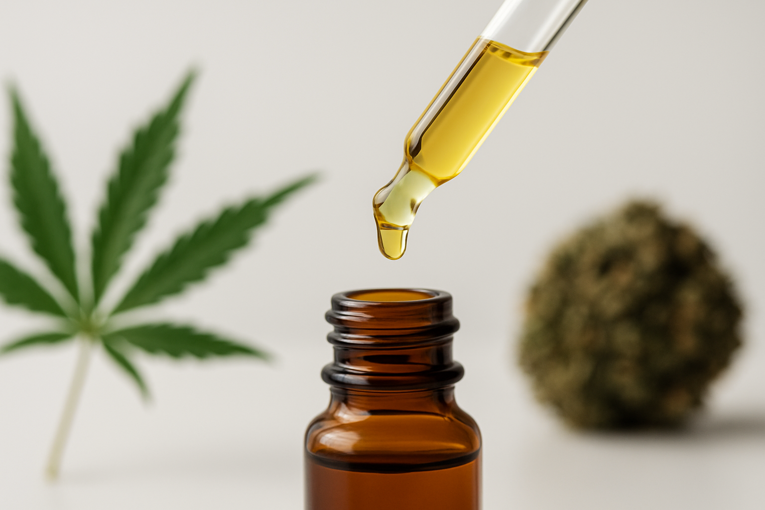 Molekülstruktur von H4CBD (hydriertes Cannabidiol)